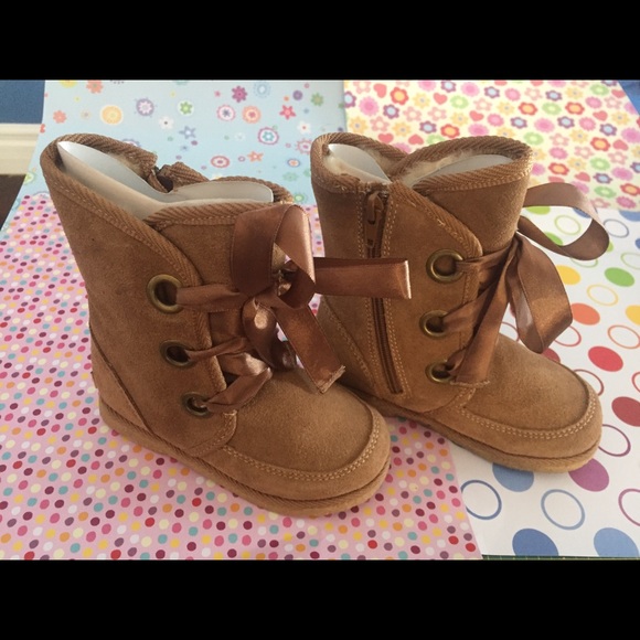 Pediped NEW in Box light brown boots US 7.5-8 - Picture 2 of 12